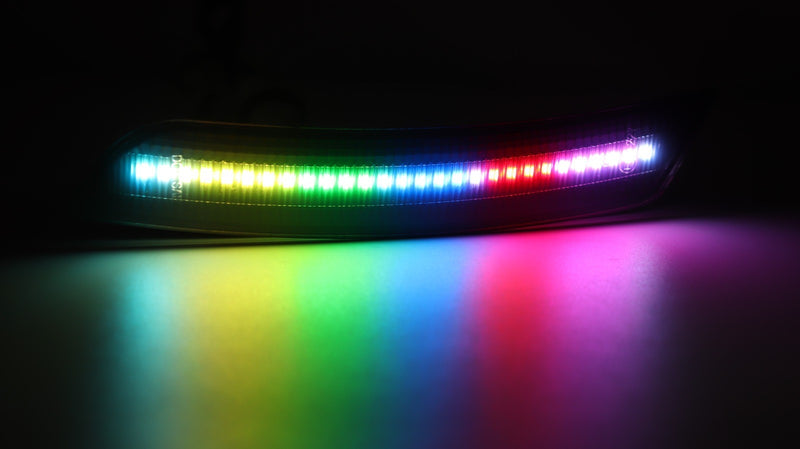 CAMARO 16-24 FRONT/REAR FLOWING RGB SMOKED LED SIDE MARKERS - Infinite Aero
