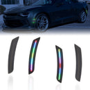 CAMARO 16-24 FRONT/REAR FLOWING RGB SMOKED LED SIDE MARKERS - Infinite Aero