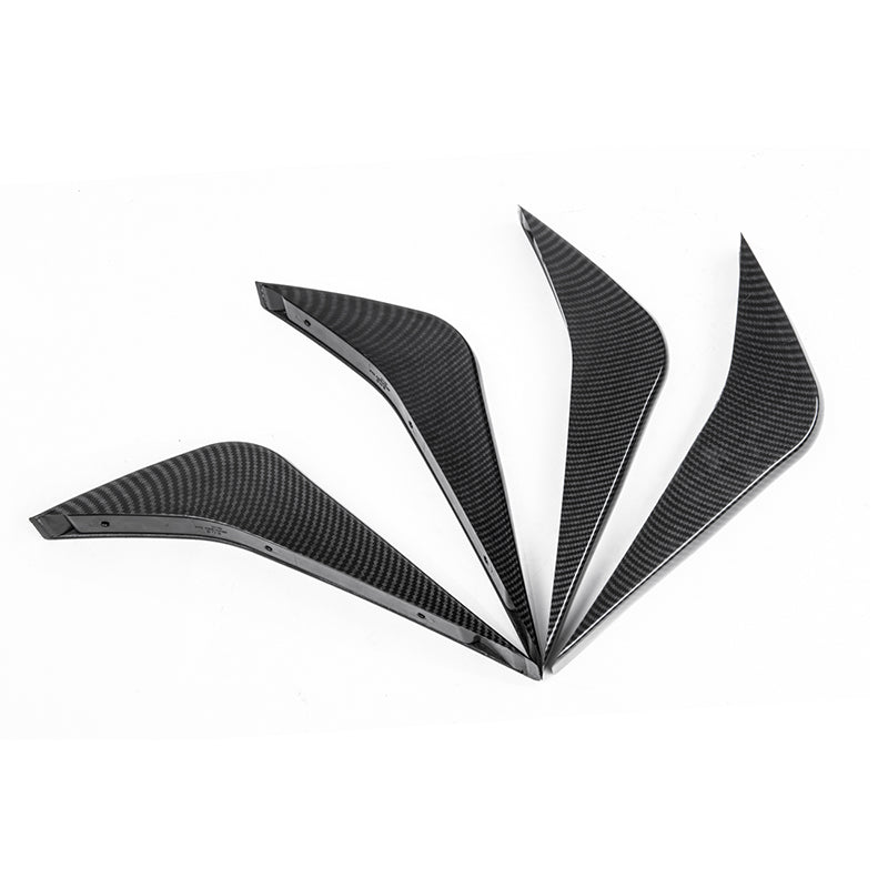 CORVETTE 14-19 REAR DIFFUSER FINS - Infinite Aero