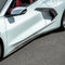 CORVETTE 20-25 Z51 STYLE CARBON FIBER SIDE SKIRTS - Infinite Aero