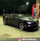 CAMARO ZL1 SIDE SKIRTS GLOSS/MATTE BLACK FOR 16-23 - Infinite Aero