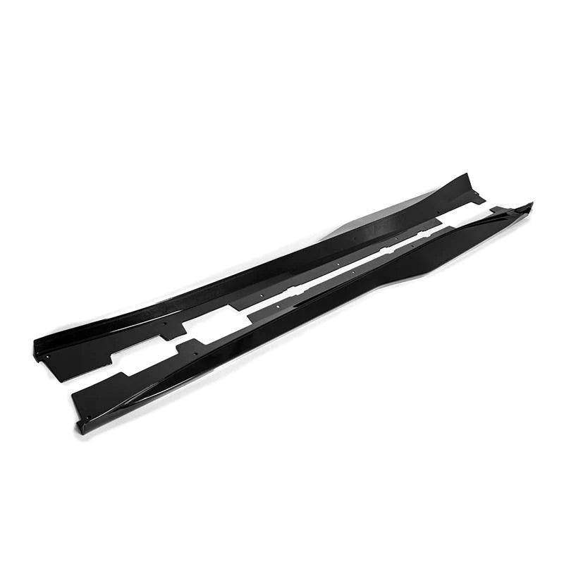 CAMARO 16-23 ZL1 SIDE SKIRTS GLOSS/MATTE BLACK/CARBON FIBER - Infinite Aero