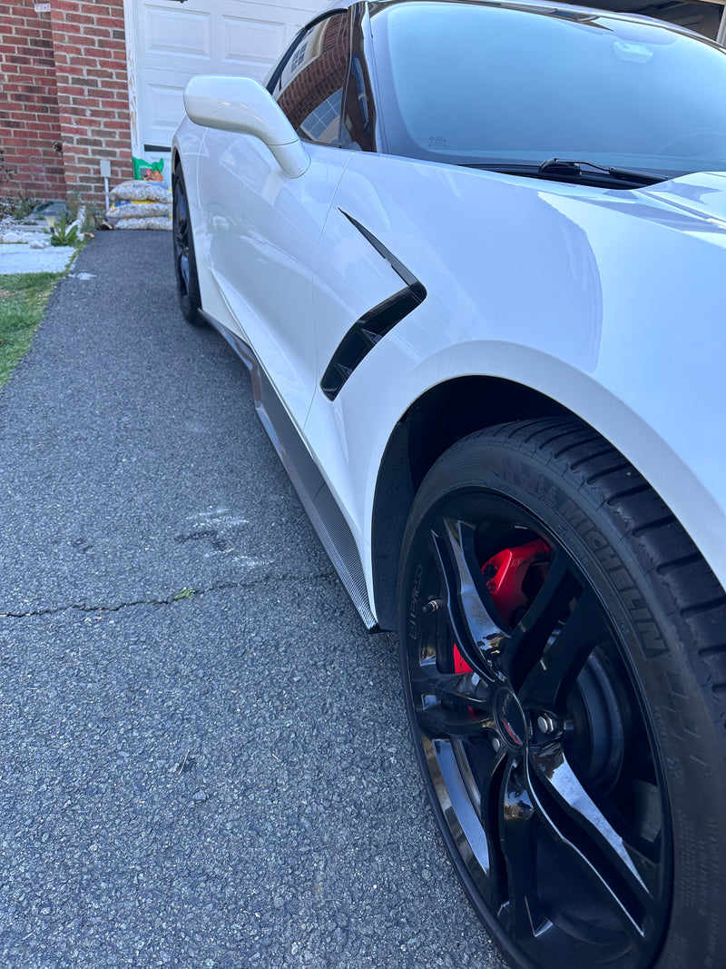 CORVETTE 14-19 Z06 STYLE SIDE SKIRTS - Infinite Aero