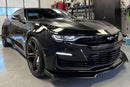 CAMARO SS FACELIFT SS 1LE GLOSS BLACK SPLITTER FOR 16-23 ZL1, SS, RS - Infinite Aero